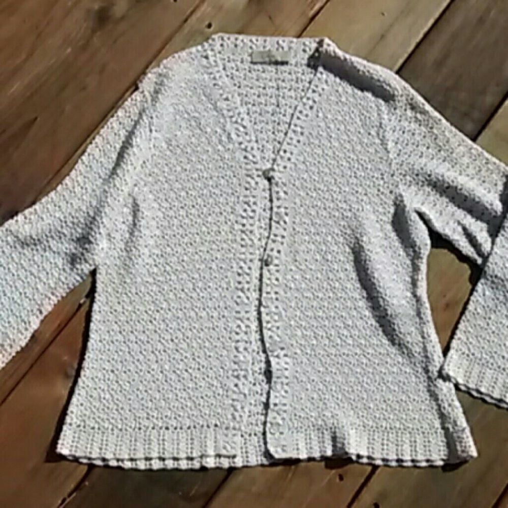 Darling Crocheted Sweater by i.e.